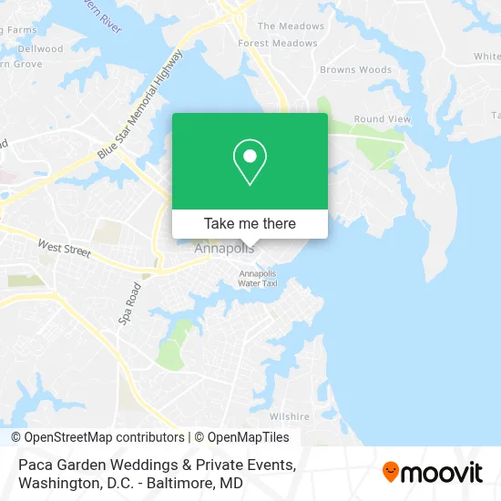 Paca Garden Weddings & Private Events map
