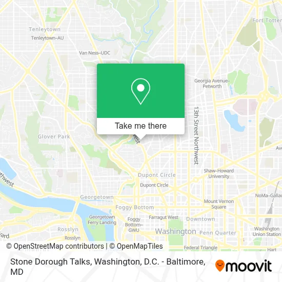 Stone Dorough Talks map