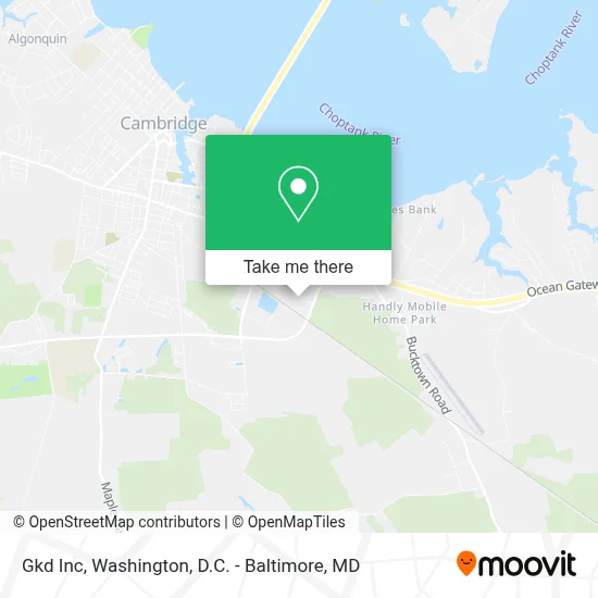 Gkd Inc map