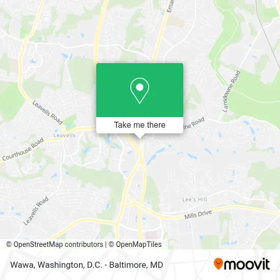 Wawa map