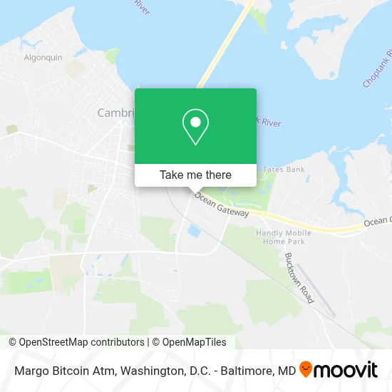 Margo Bitcoin Atm map