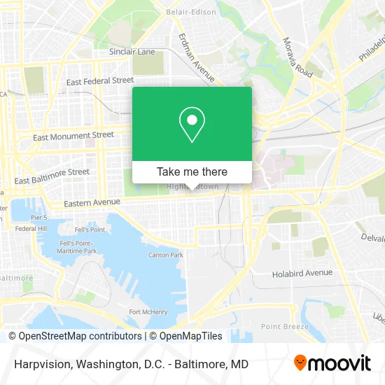 Harpvision map