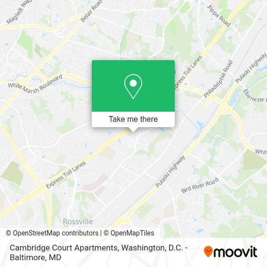 Cambridge Court Apartments map