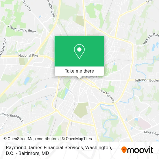 Raymond James Financial Services map