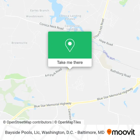 Bayside Pools, Llc map