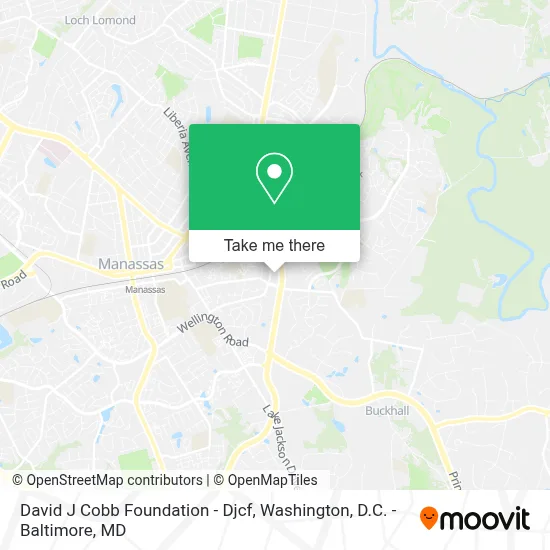David J Cobb Foundation - Djcf map