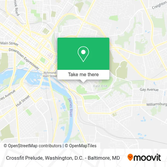 Crossfit Prelude map