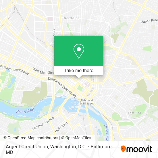 Argent Credit Union map