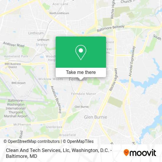 Clean And Tech Services, Llc map