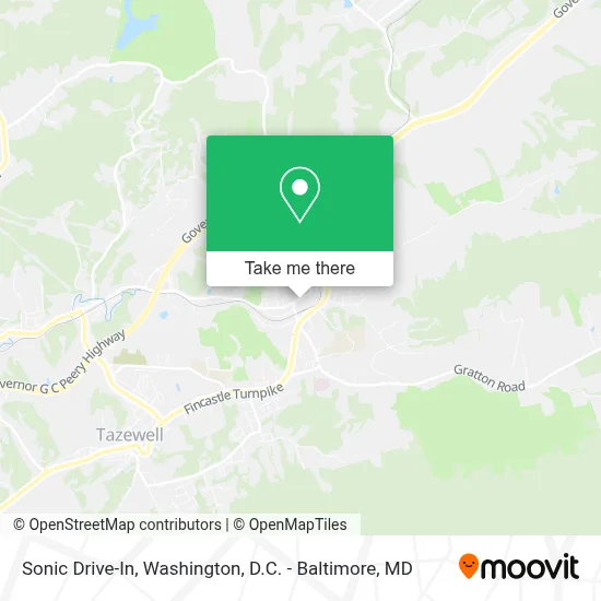 Sonic Drive-In map