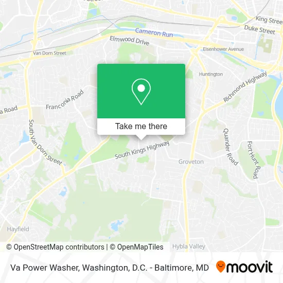 Va Power Washer map