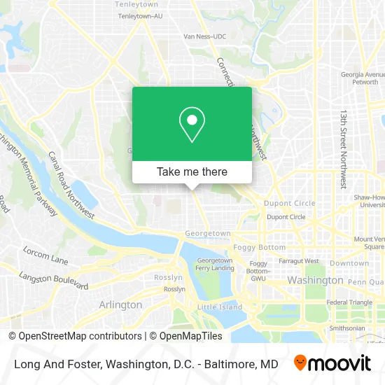 Long And Foster map