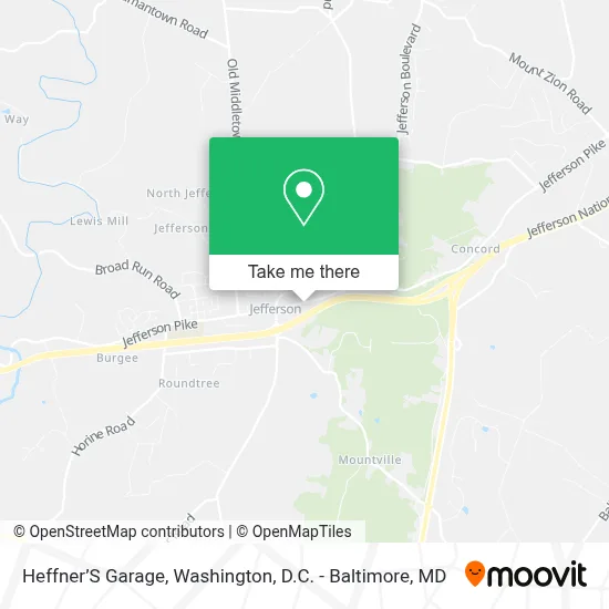 Heffner’S Garage map