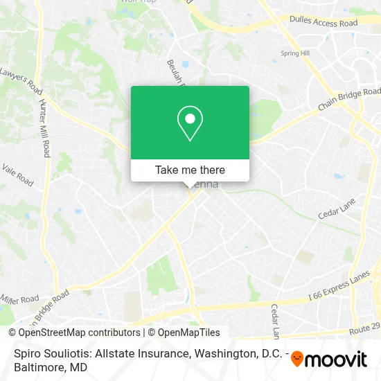 Spiro Souliotis: Allstate Insurance map