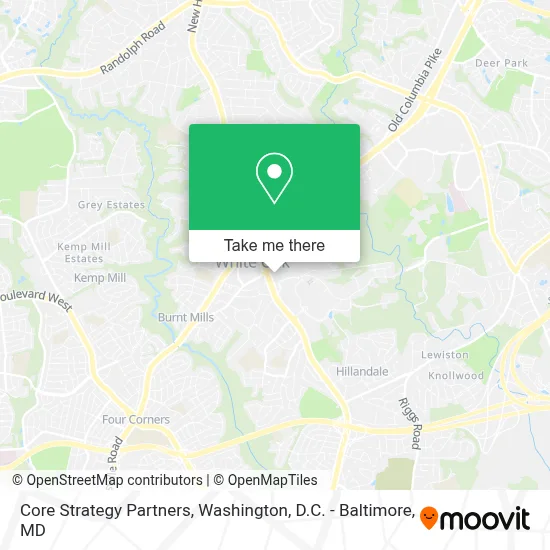 Core Strategy Partners map