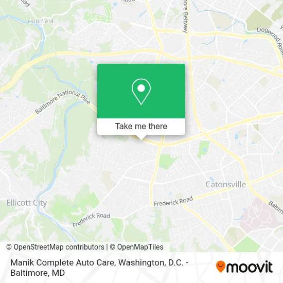 Manik Complete Auto Care map