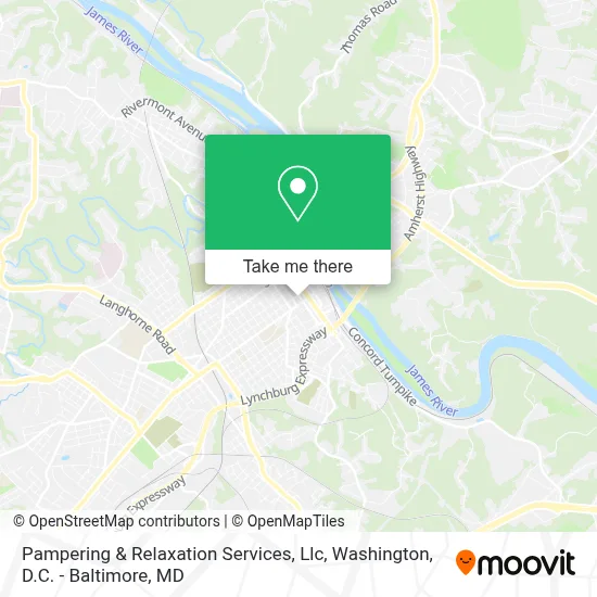 Pampering & Relaxation Services, Llc map