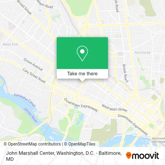 John Marshall Center map