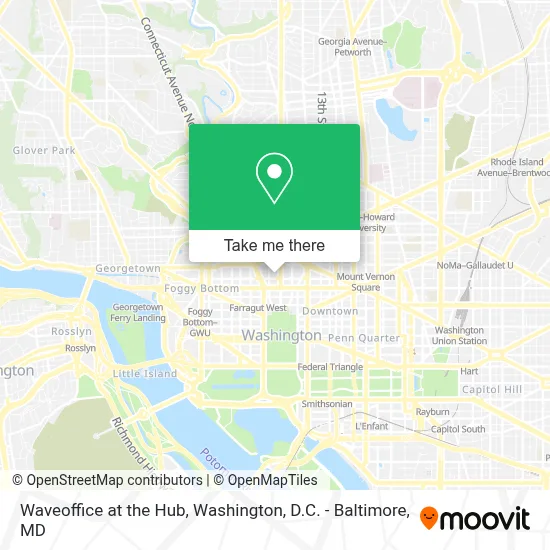 Waveoffice at the Hub map