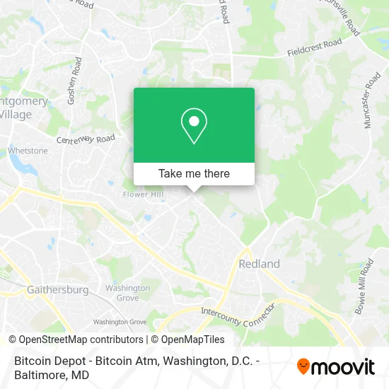 Bitcoin Depot - Bitcoin Atm map