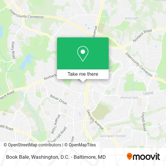 Book Bale map