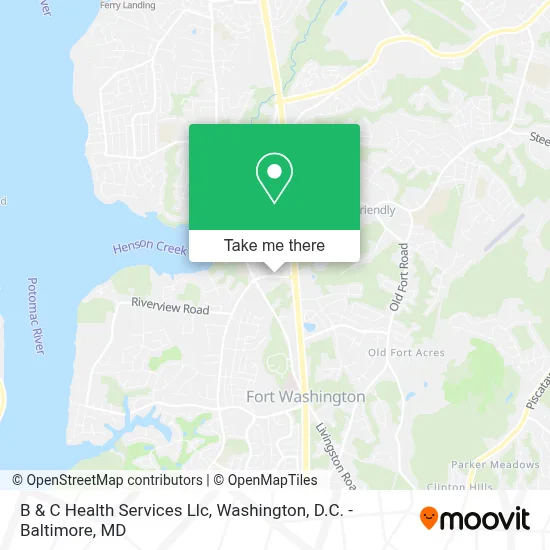 B & C Health Services Llc map