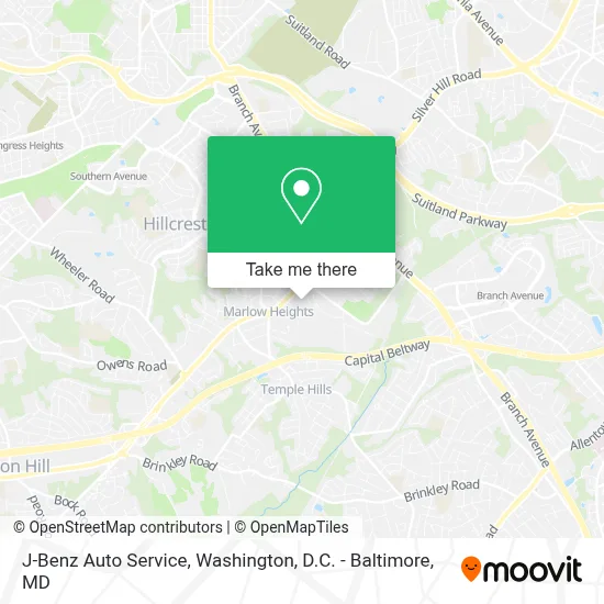 J-Benz Auto Service map