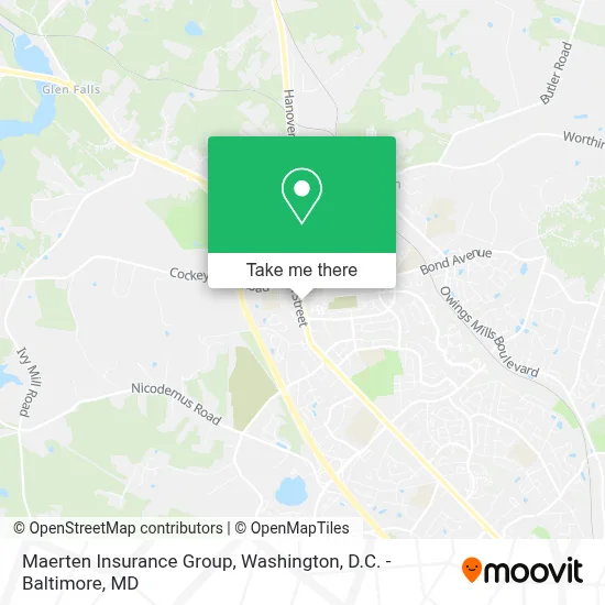 Maerten Insurance Group map
