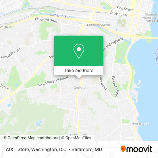 At&T Store map