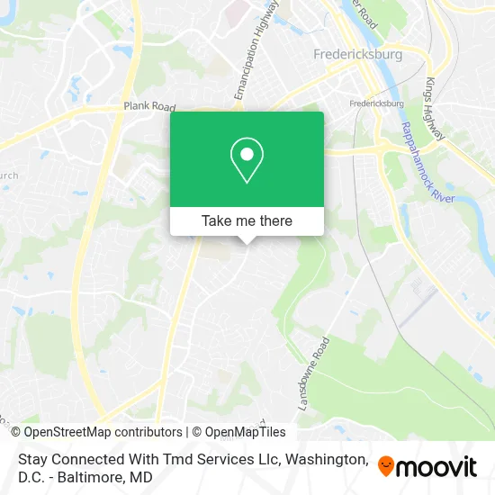 Stay Connected With Tmd Services Llc map
