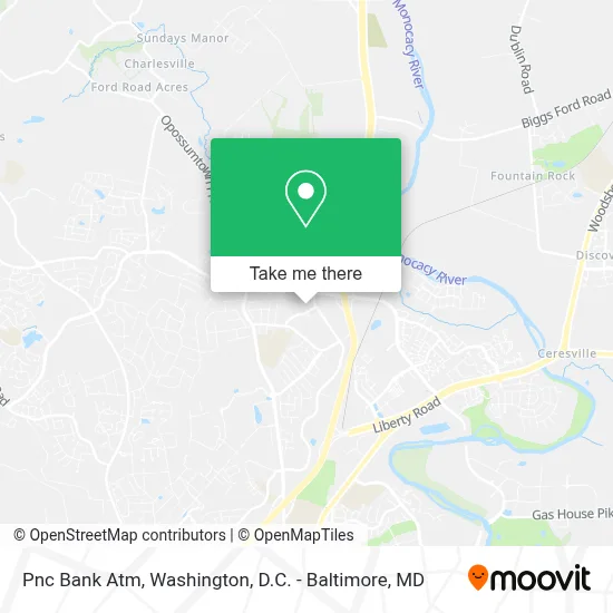 Pnc Bank Atm map