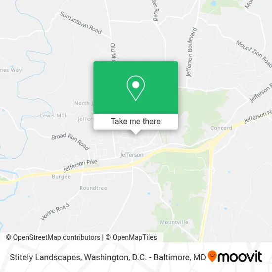 Stitely Landscapes map
