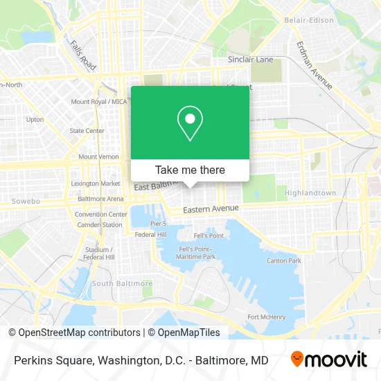 Perkins Square map