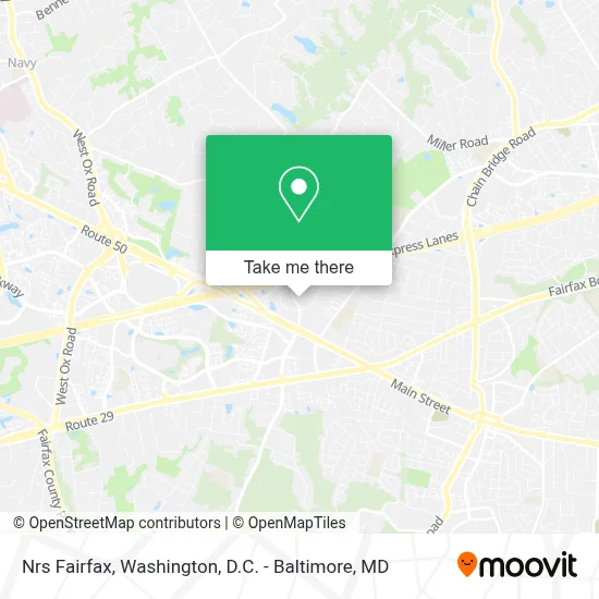 Nrs Fairfax map