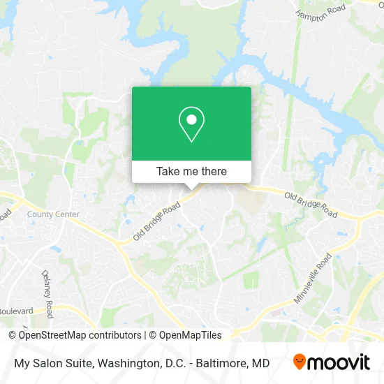 My Salon Suite map
