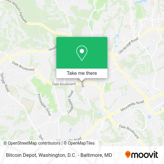 Bitcoin Depot map
