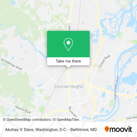 Akshay V. Dave map