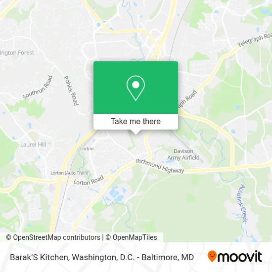 Barak’S Kitchen map