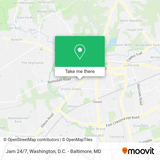 Jam 24/7 map