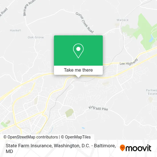 State Farm Insurance map