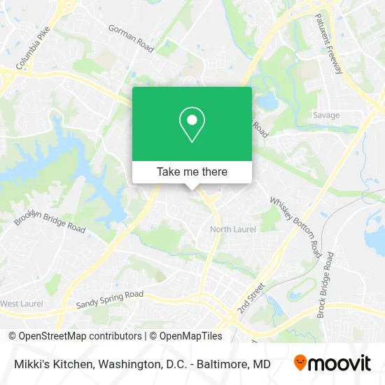 Mikki's Kitchen map