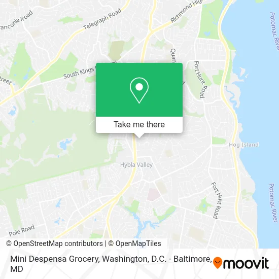 Mini Despensa Grocery map