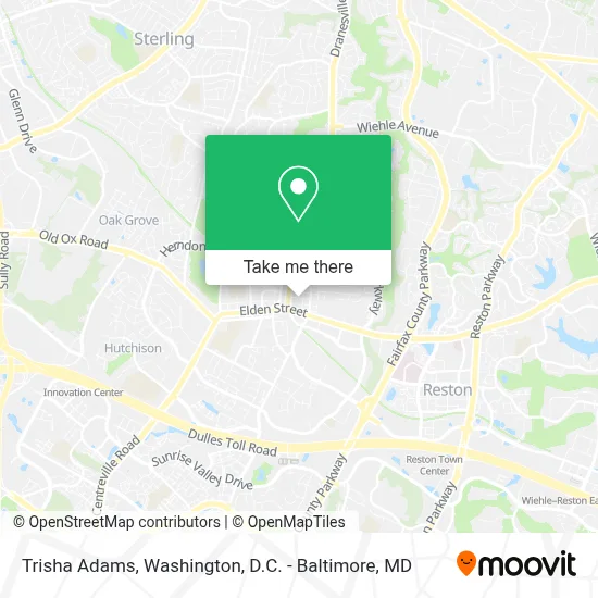 Trisha Adams map