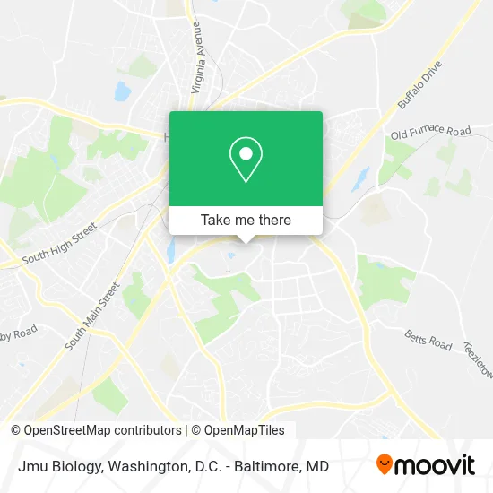 Jmu Biology map