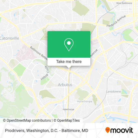 Prodrivers map