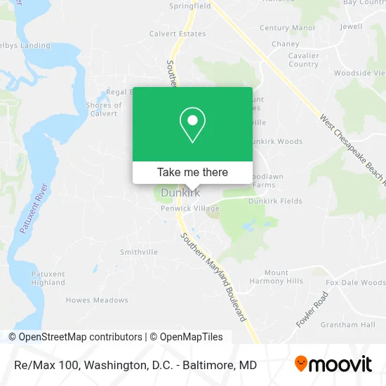 Re/Max 100 map