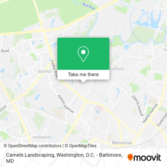 Camels Landscaping map