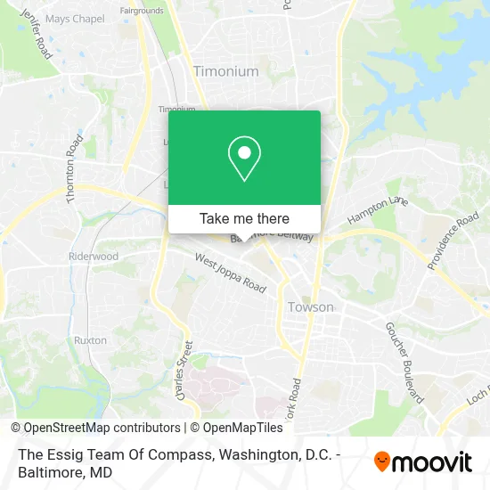 The Essig Team Of Compass map