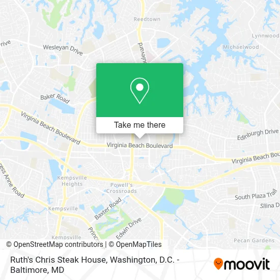 Ruth's Chris Steak House map