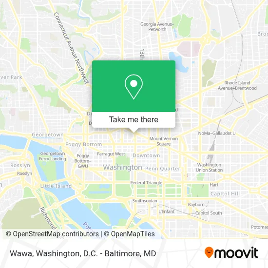 Wawa map